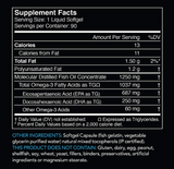 Sports Research Omega 3 Wild Alaskan Fish Oil (1250mg per Capsule) with Triglyceride EPA & DHA | Heart, Brain & Joint Support | IFOS 5 Star Certified, Non-GMO & Gluten Free - 90 day Supply!