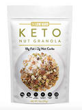 Low Karb - Keto Nut Granola Healthy Breakfast Cereal - Low Carb Snacks & Food - 2g Net Carbs - Almonds, Pecans, Coconut and more (11 oz) (1 Count)