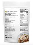 Low Karb - Keto Nut Granola Healthy Breakfast Cereal - Low Carb Snacks & Food - 2g Net Carbs - Almonds, Pecans, Coconut and more (11 oz) (1 Count)