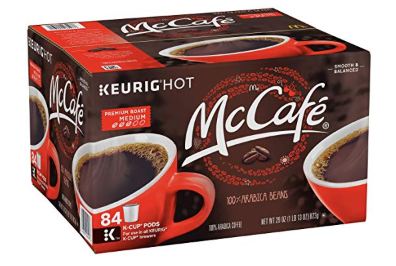 McCafe Premium Roast Keurig K Cup Coffee Pods, 84 Count (Pack of 1)