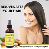 PURA D'OR Moroccan Argan Oil (4oz) for Hair, Face, Skin, Scalp & Nails - USDA Organic 100% Pure Cold Pressed Virgin Premium Grade Body Moisturizer treatment