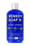 Remedy Soap Tea Tree Oil Body Wash, Helps Body Odor, Athlete’s Foot, Jock Itch, Ringworm, Yeast Infections, Skin Irritations, Shower Gel for Women/Men, Natural Mint & Aloe Skin Cleanser 12 Oz
