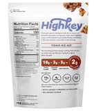 HighKey Snacks Keto Food Low Carb Granola - Cereal Snack - Paleo Friendly - Ketogenic Breakfast Nut Foods - Low Sugar, Grain & Gluten Free Healthy Travel Dessert - Cinnamon Almond