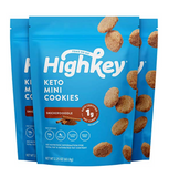 HighKey Snacks Keto Low Carb Food Snickerdoodle Cookie - Paleo, Diabetic, Atkins Diet Friendly - Gluten Free, Low Sugar Dessert Treats & Sweets - Ketogenic Products Healthy Protein Cookies