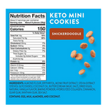HighKey Snacks Keto Low Carb Food Snickerdoodle Cookie - Paleo, Diabetic, Atkins Diet Friendly - Gluten Free, Low Sugar Dessert Treats & Sweets - Ketogenic Products Healthy Protein Cookies