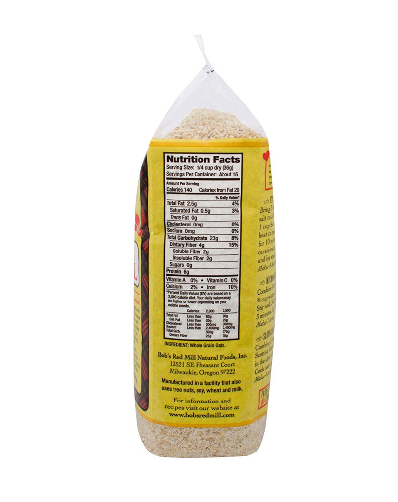 Bob's Red Mill Scottish Oatmeal, 20-ounce (Pack of 4)