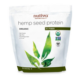 Nutiva Organic, Cold Processed Hemp Seed Protein, Hi-Fiber 3lb