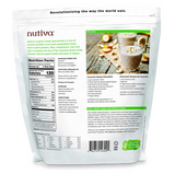 Nutiva Organic, Cold Processed Hemp Seed Protein, Hi-Fiber 3lb