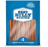 Best Bully Sticks 6-inch Supreme Bully Sticks (25 Pack) All Natural Dog Treats