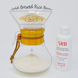 Korean Beauty (SRB) Rice Bran Enzyme Powder Face Wash and Scrub, Cleanses, Exfoliates, Brightens - 70 grams