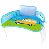 Car Table Kids Waterproof Table Car Seat
