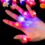 5pc/set Luminous Rings Stars Shine