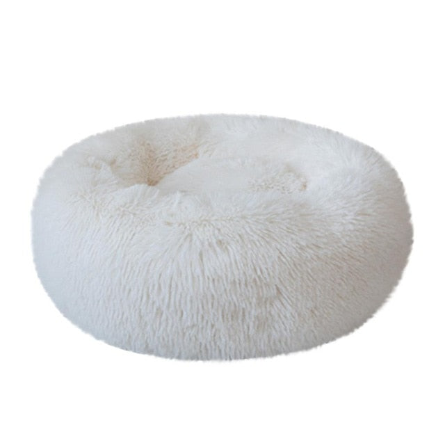 Pet Dog Bed Comfortable Donut Cuddler