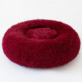 Pet Dog Bed Comfortable Donut Cuddler