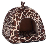 Soft Strawberry Pet Dog Cat House