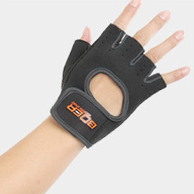 BOER Women/Men Half-Finger Gym Gloves