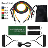 New 14Pcs Resistance Bands Set
