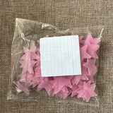 100pcs 3D Night Luminous Stars