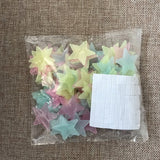 100pcs 3D Night Luminous Stars